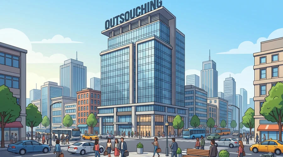 Gedung Outsorching
