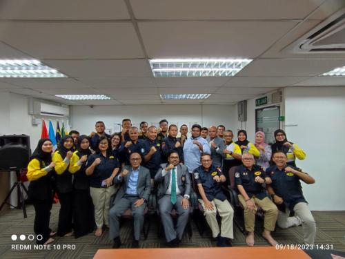 Direktur BSP Lakukan Bencmarking Security ke Malaysia